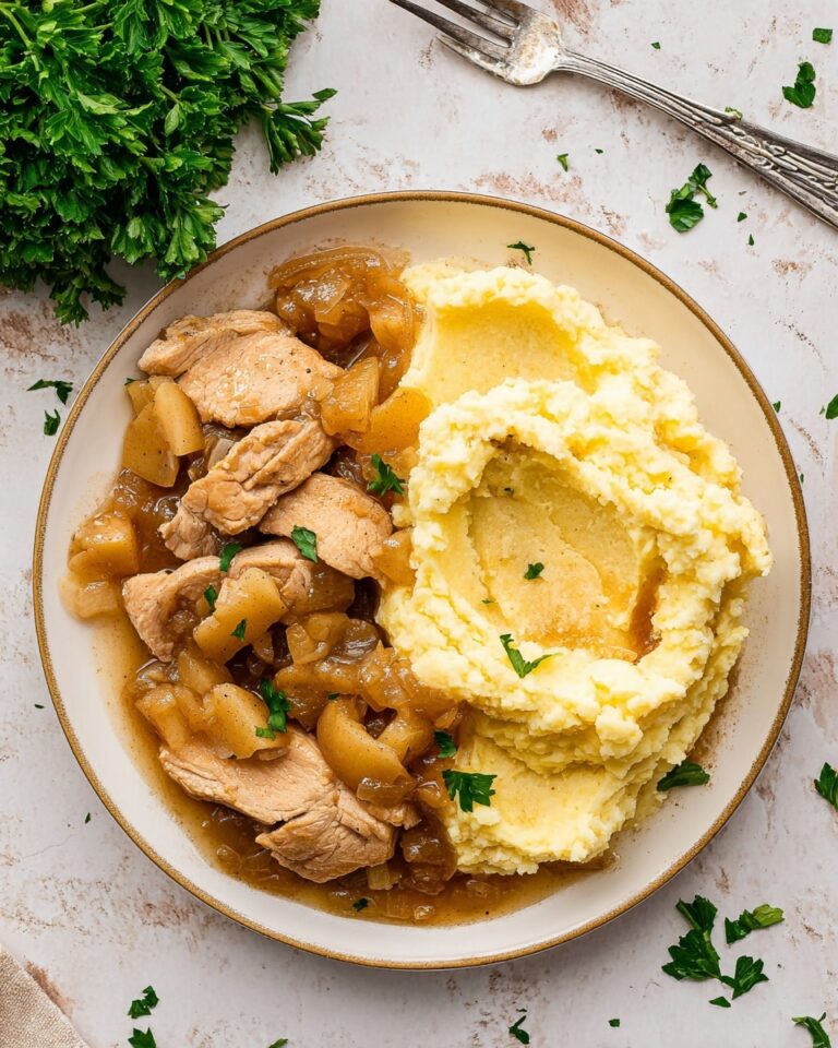 Slow Cooker Apple Pie Pork Tenderloin Recipe