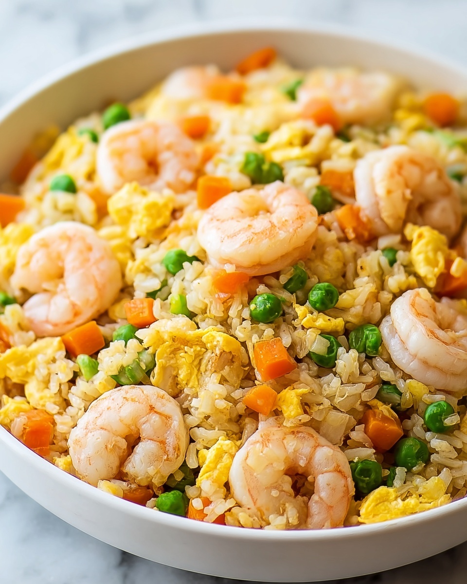 Simple Shrimp Fried Rice Recipe - Recipe Image
