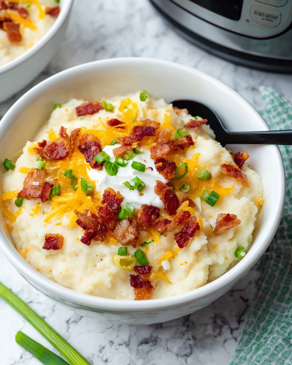 Easy Baked Potato Soup Recipe - Recipe Image
