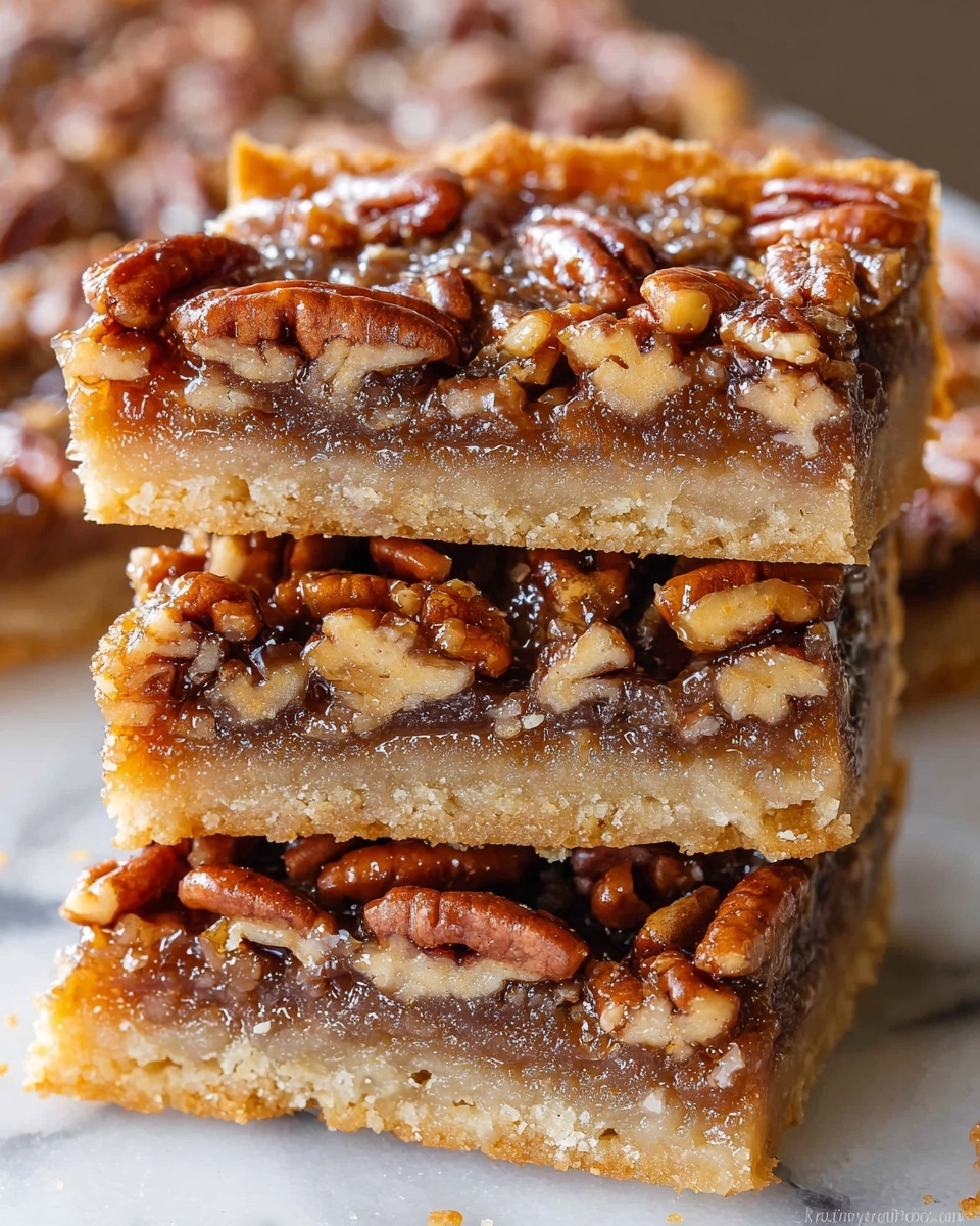 Pecan Pie Bars Recipe - Recipe Image