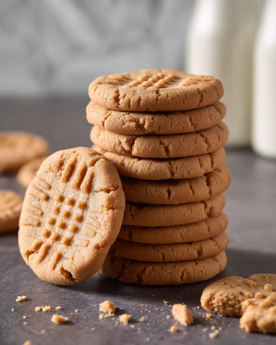 Classic Peanut Butter Cookies Recipe - Recipe Image