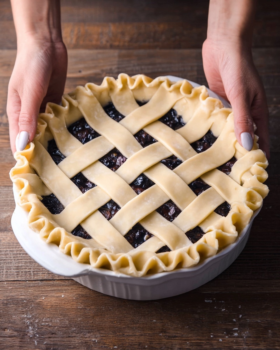 How to Make a Lattice Pie Crust Recipe - Recipe Image