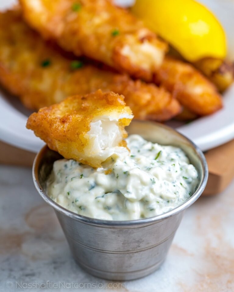 Creamy Dill Pickle Tartar Sauce Recipe