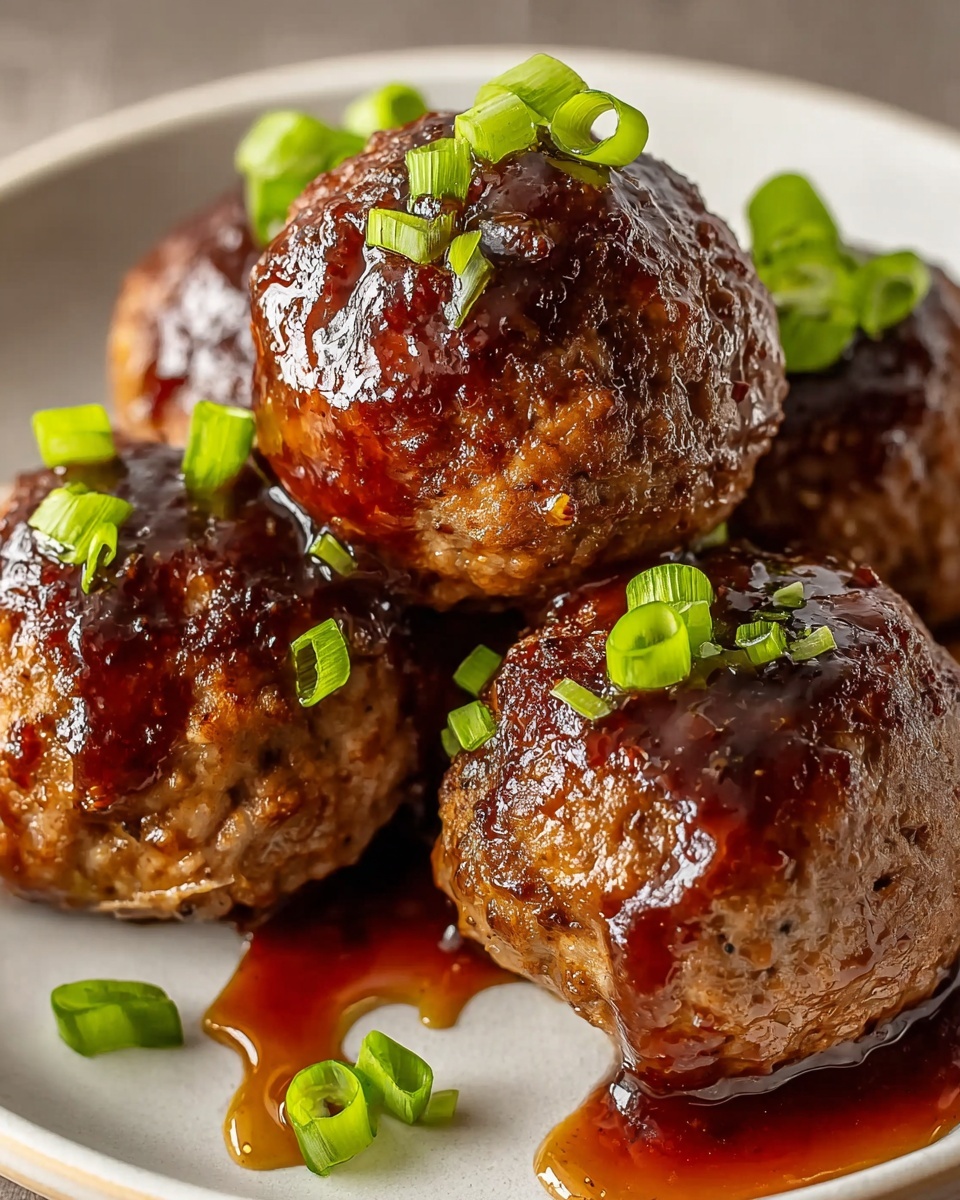 Honey BBQ Crockpot Meatballs – A Sweet and Savory Party Favorite Recipe - Recipe Image
