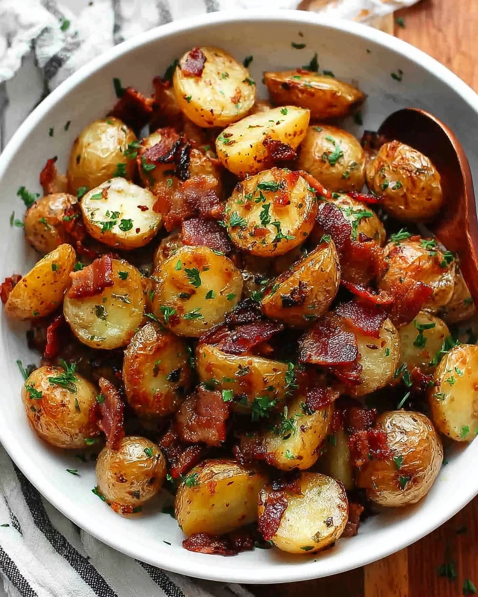 Perfectly Crispy Honey Roasted Potatoes Recipe - Recipe Image