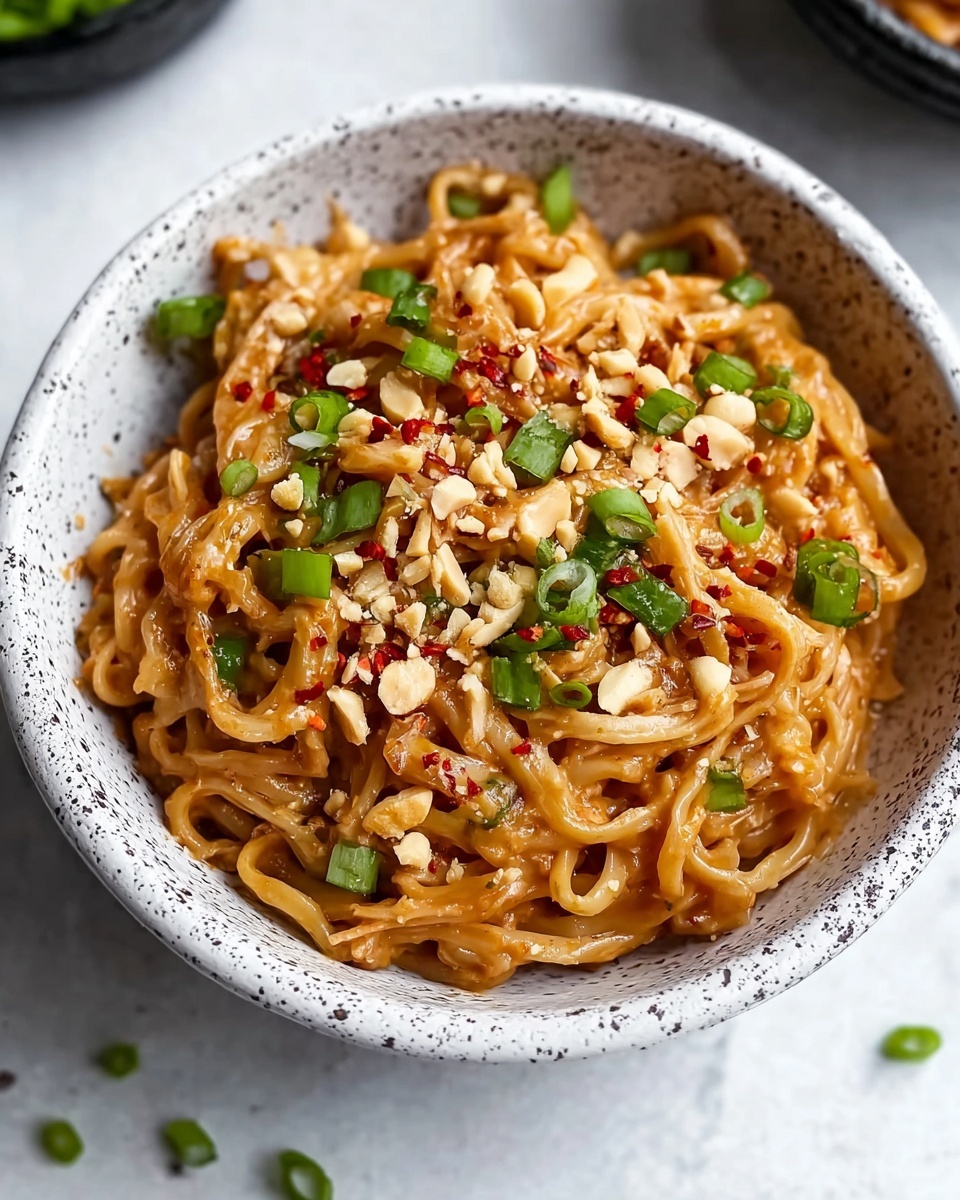 Spicy Peanut Butter Noodles Recipe - Recipe Image