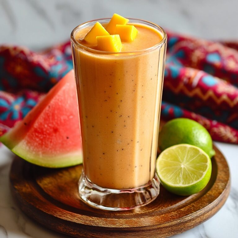 Mango Watermelon Sunrise Smoothie Recipe