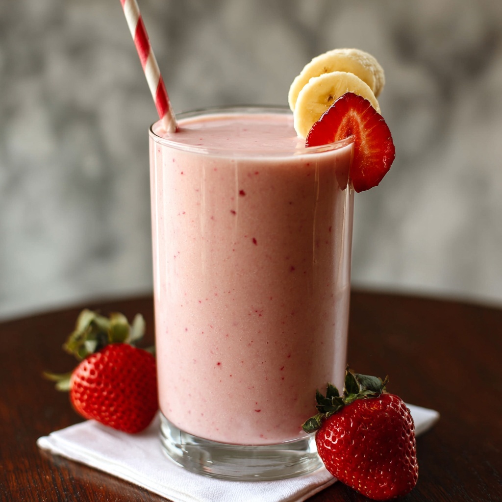 Fresh Start Strawberry Smoothie Recipe - Recipe Image