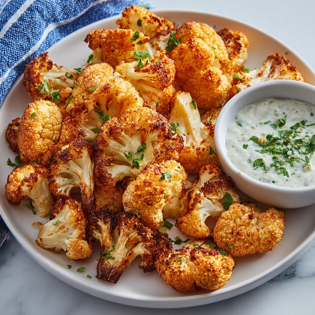 Air Fryer Buffalo Cauliflower Recipe - Recipe Image