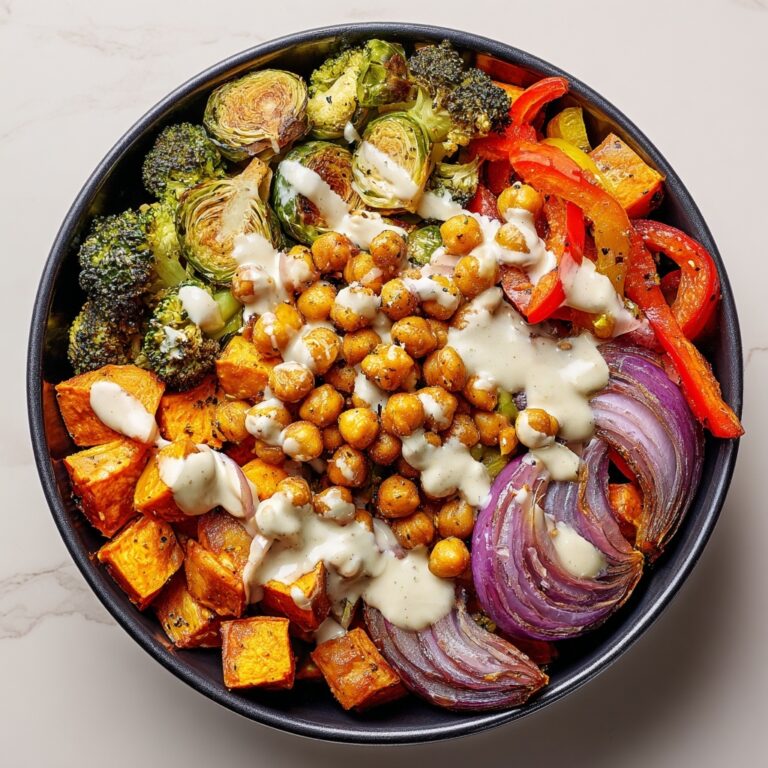 Roasted Chickpea & Veggie Bowl Recipe
