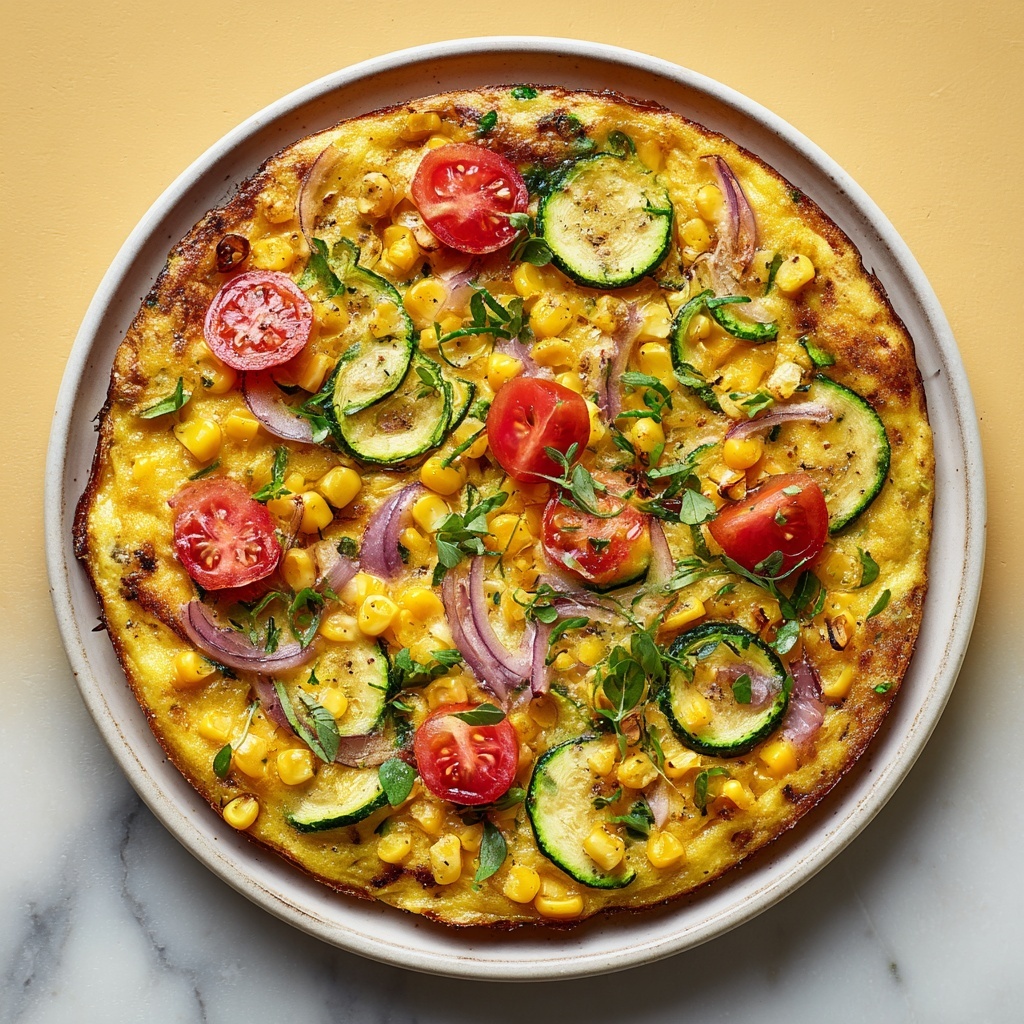 Summer Vegetable Frittata Recipe - Recipe Image