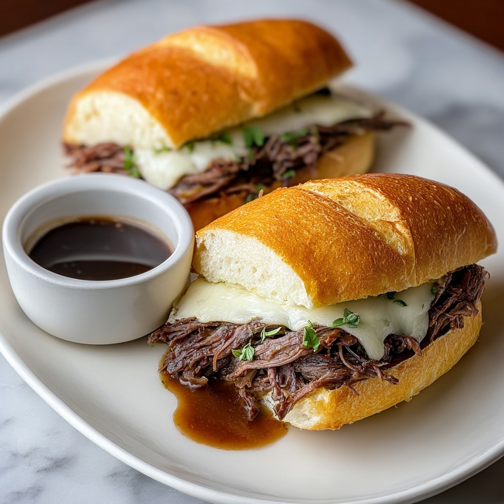 French Dip Sandwiches Recipe - Recipe Image