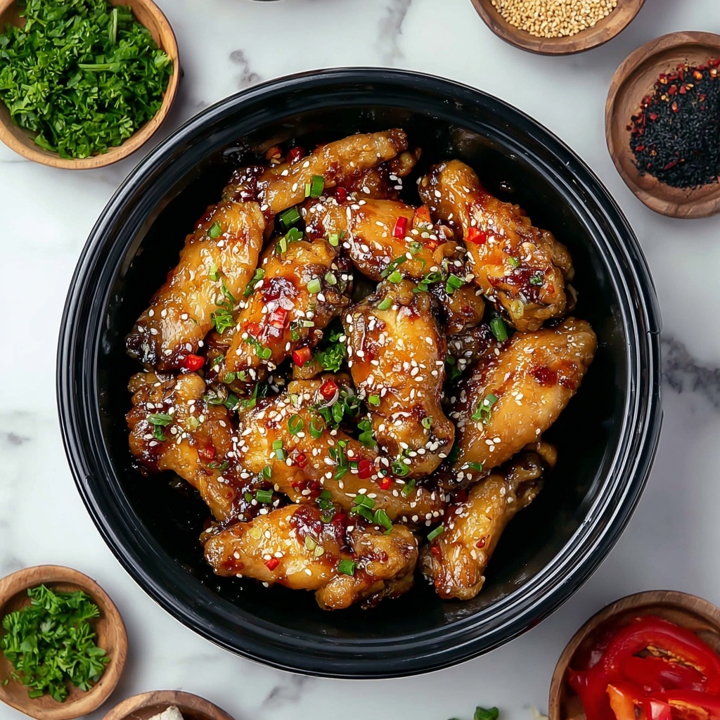 Air Fryer Korean Soy Garlic Chicken Thighs Recipe - Recipe Image