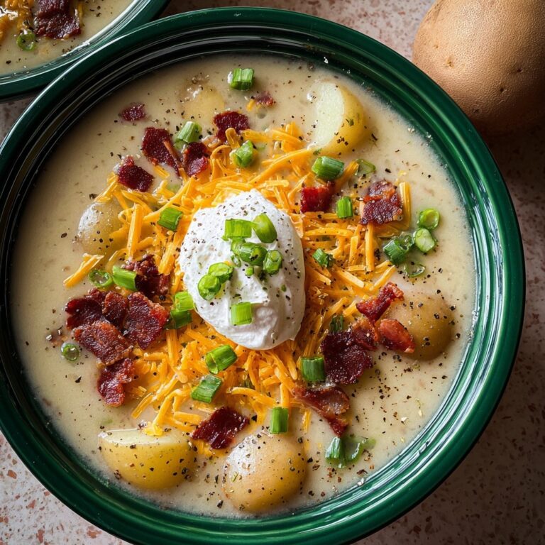 Creamy Loaded Baked Potato Soup Recipe