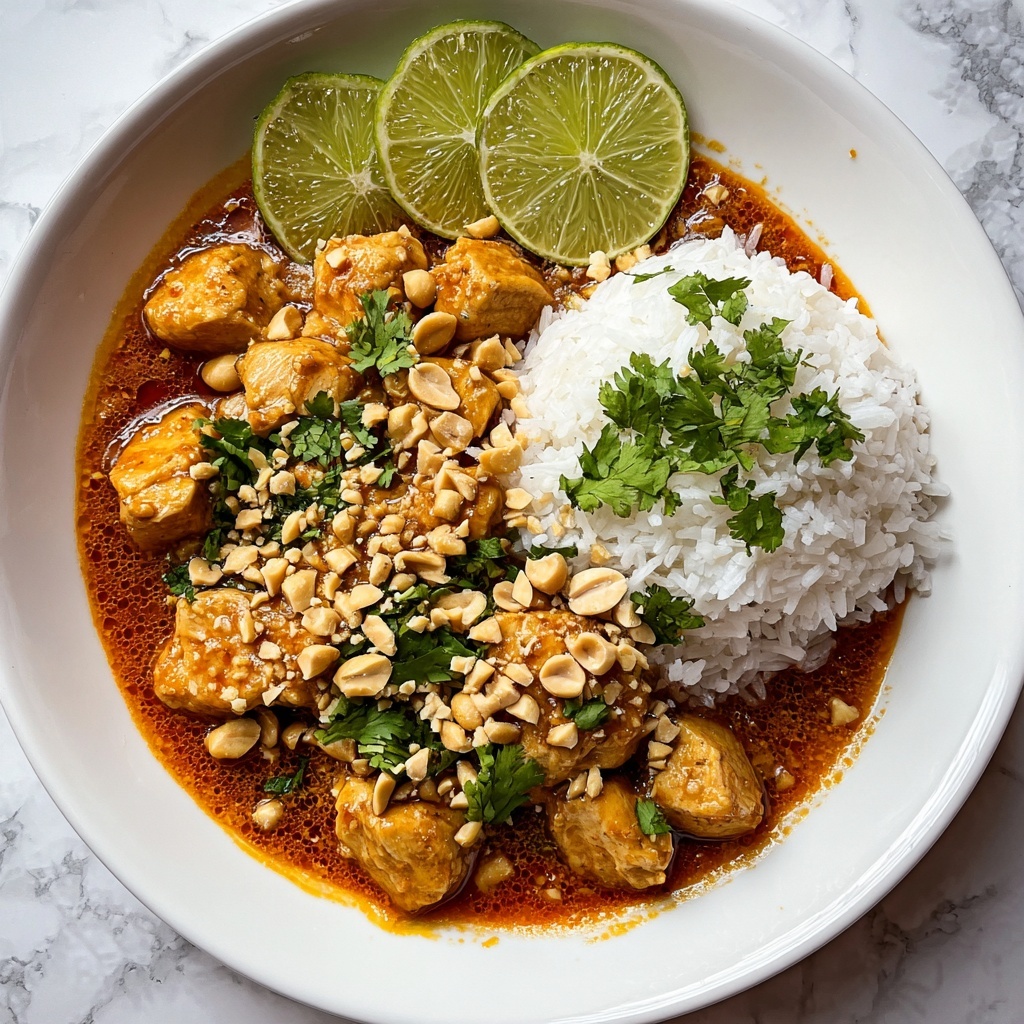 Thai Peanut Chicken Recipe - Recipe Image