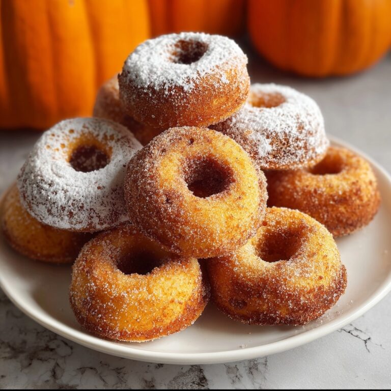 Spiced Baked Pumpkin Donuts Recipe