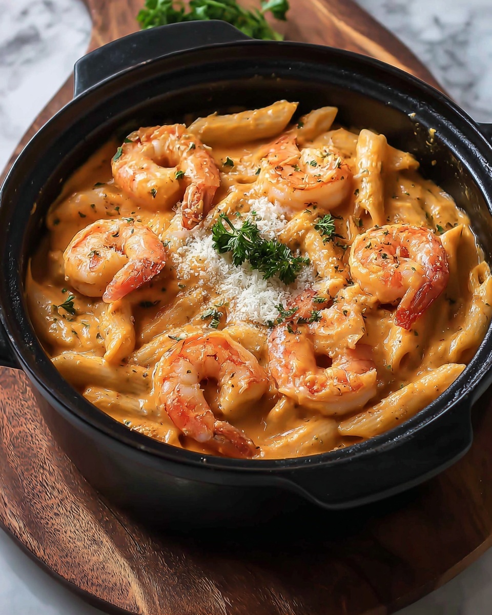 Creamy Cajun Shrimp Pasta Recipe - Recipe Image