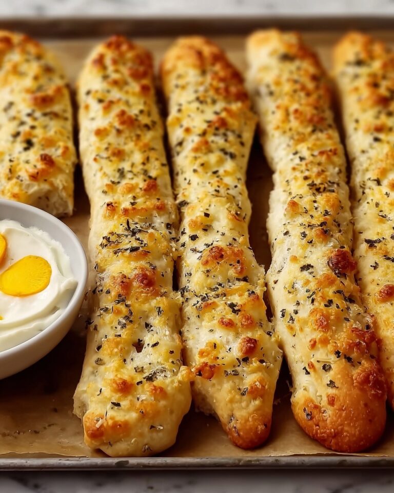 Garlic Herb Breadsticks Recipe