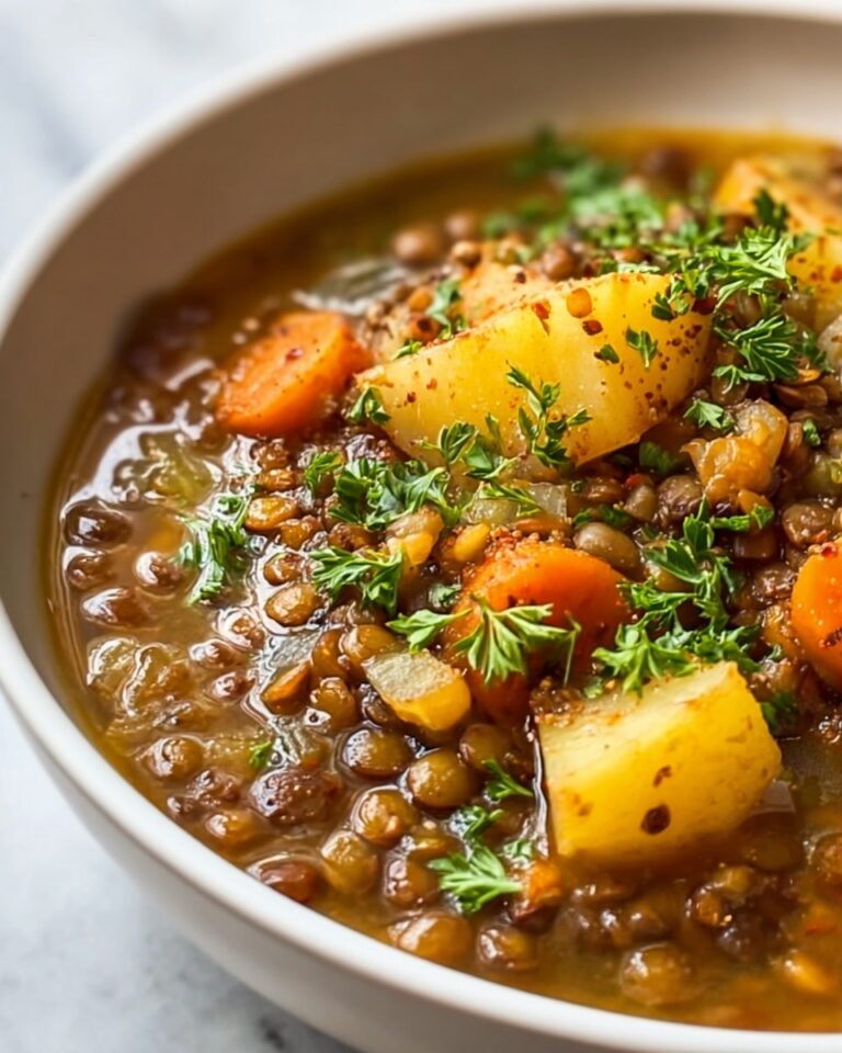 Easy Lentil Potato Soup Recipe