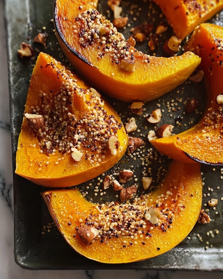 Spicy Caramelized Squash with Lemon and Hazelnuts Recipe