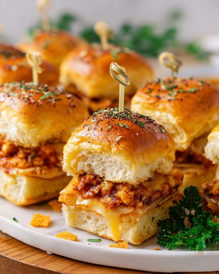 BBQ Deli Chicken Sliders with Cheddar, Fried Onions, and Maple Butter Recipe