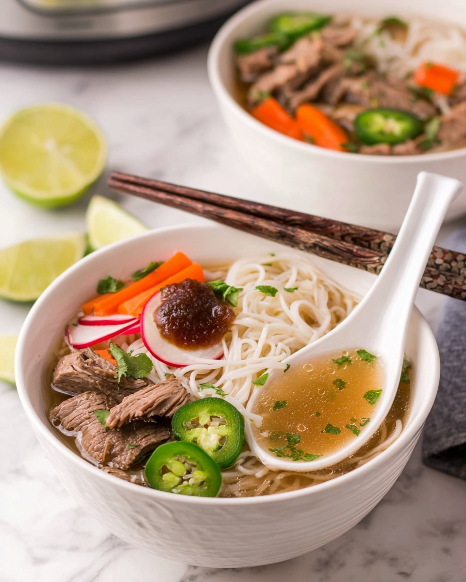 Instant Pot Beef Pho Recipe - Recipe Image