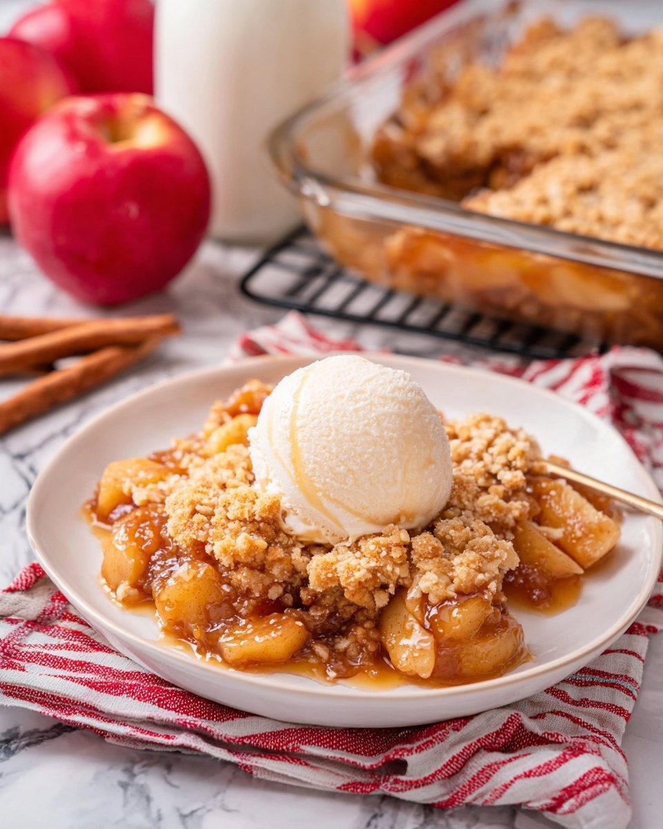 Caramel Apple Dump Cake Recipe - Recipe Image