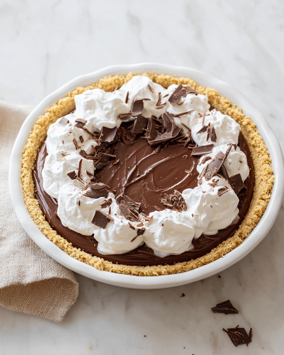 Chocolate Cream Pie Recipe - Recipe Image