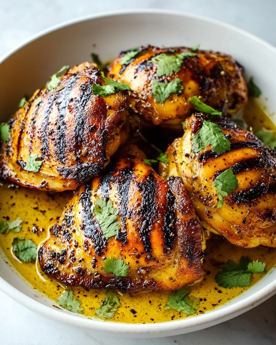 Simple Juicy Grilled Chicken Thighs Recipe - Recipe Image