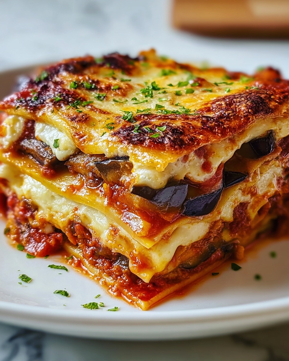 Perfect Roasted Vegetable Lasagna Recipe - Recipe Image