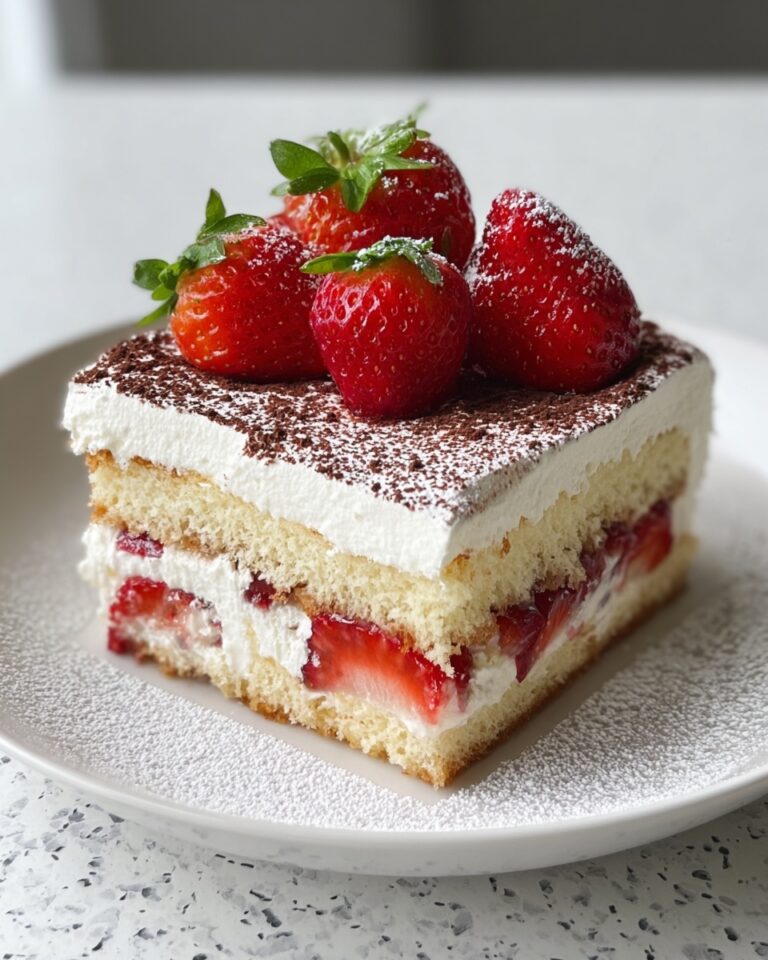Homemade Strawberry Tiramisu With Fresh Flavors Recipe