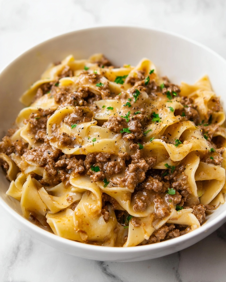 Easy Beef and Noodles Recipe - Recipe Image
