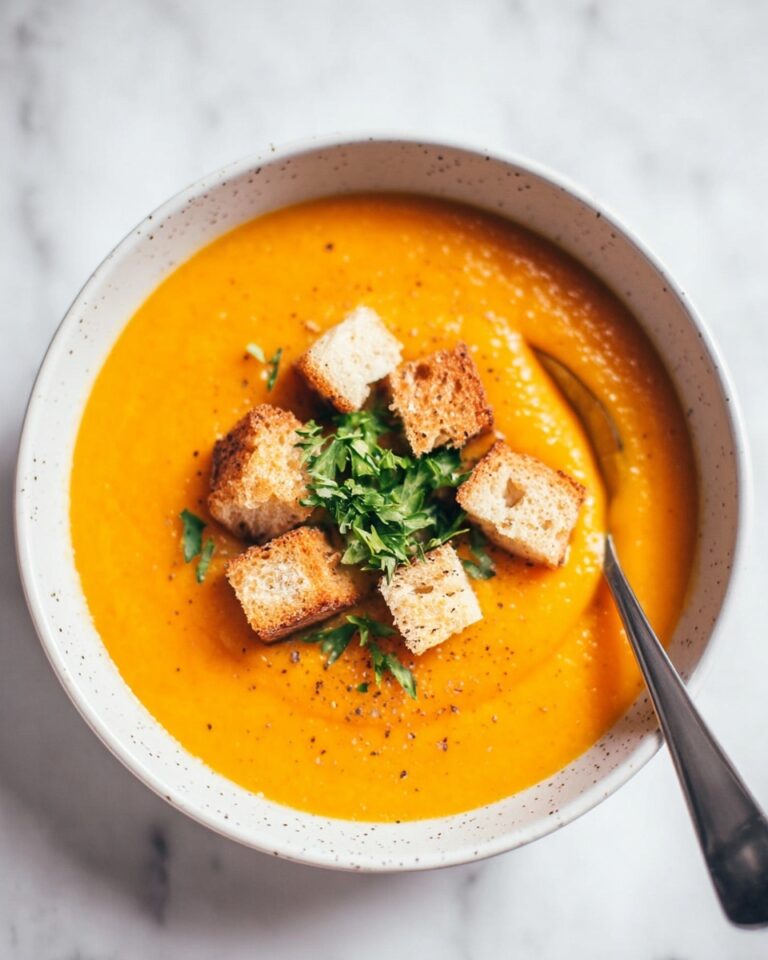 Butternut Squash and Carrot Roasted Soup Recipe