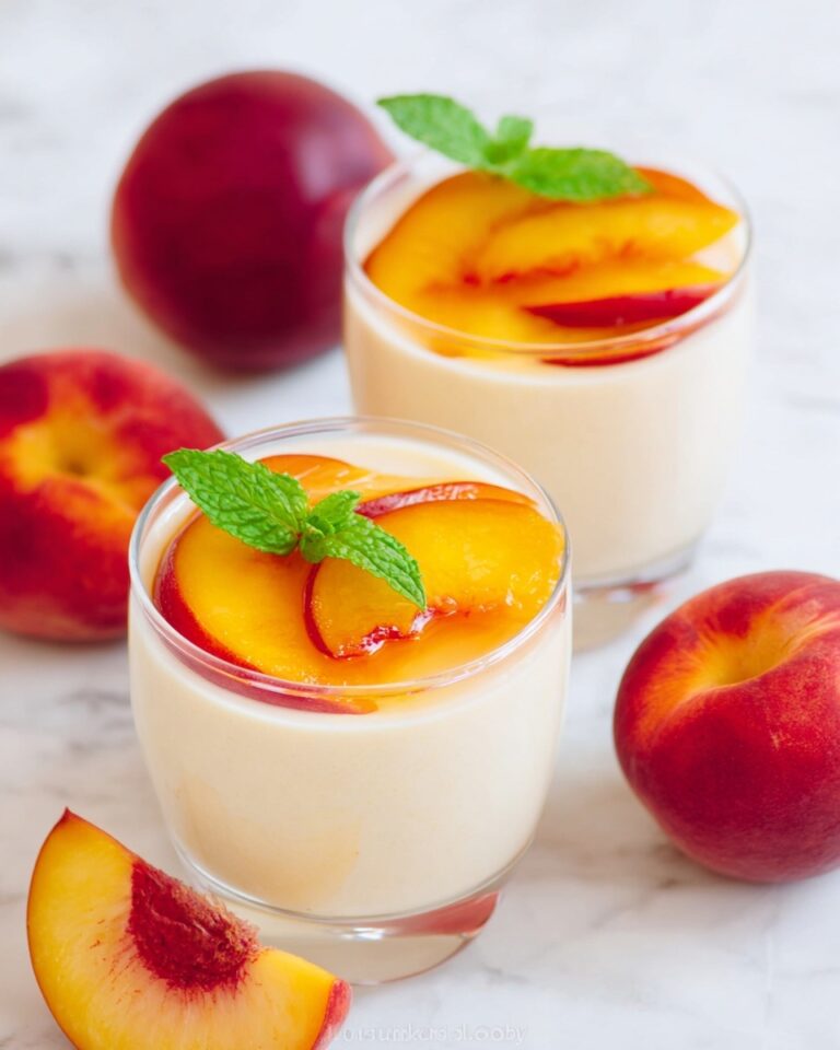 Peach Mousse Recipe