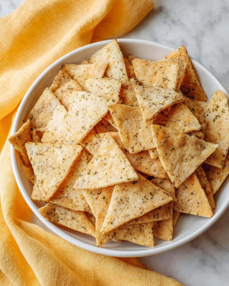 Garlic Herb Pita Chips Recipe