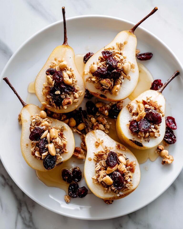 Maple Pecan Baked Pears Recipe