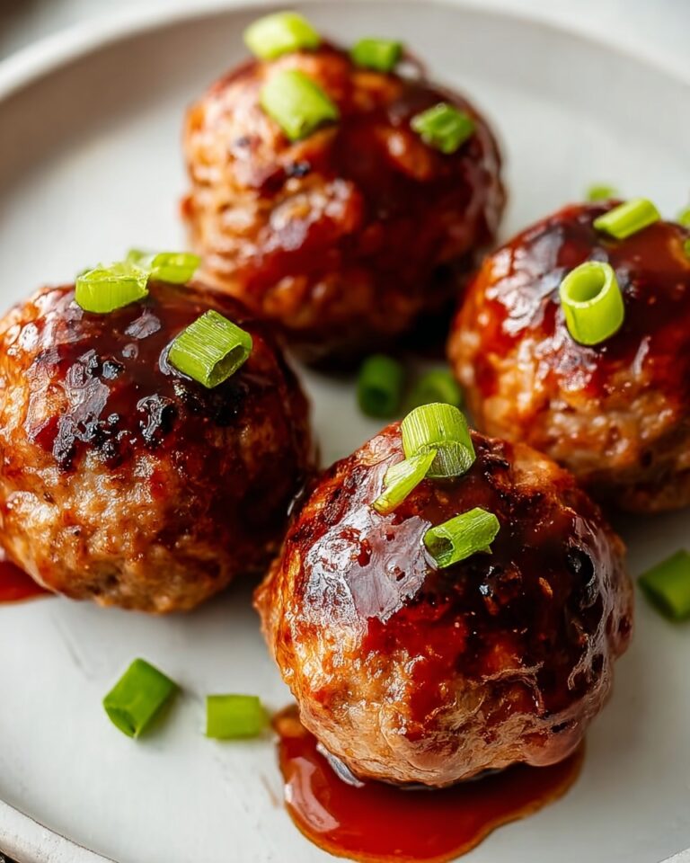 Honey BBQ Crockpot Meatballs – A Sweet and Savory Party Favorite Recipe
