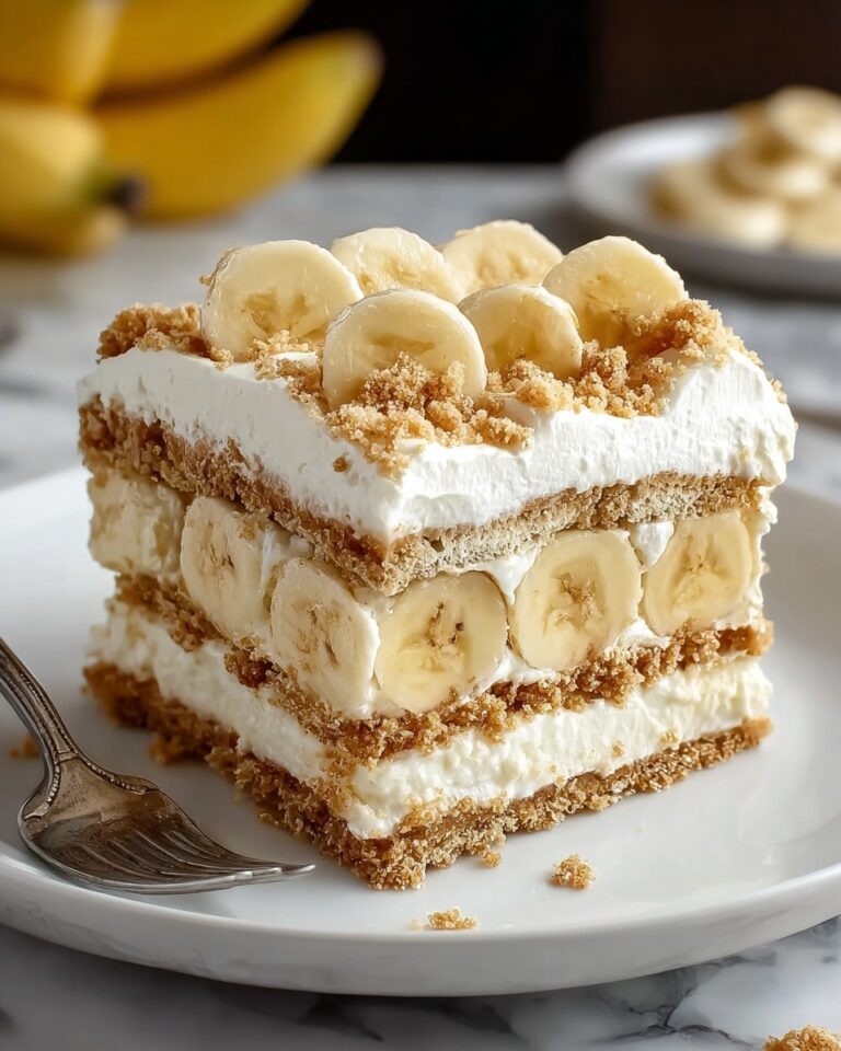 Banana Icebox Cake – A Creamy, No-Bake Dessert for Every Occasion Recipe
