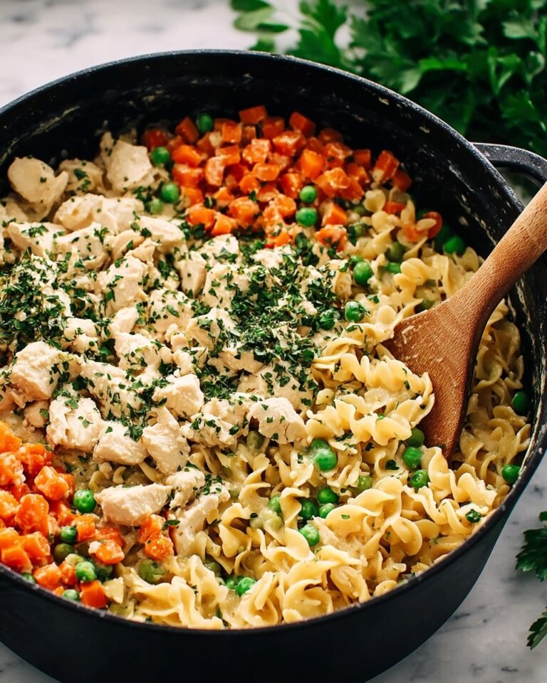 Chicken Pot Pie Meets Pasta Recipe