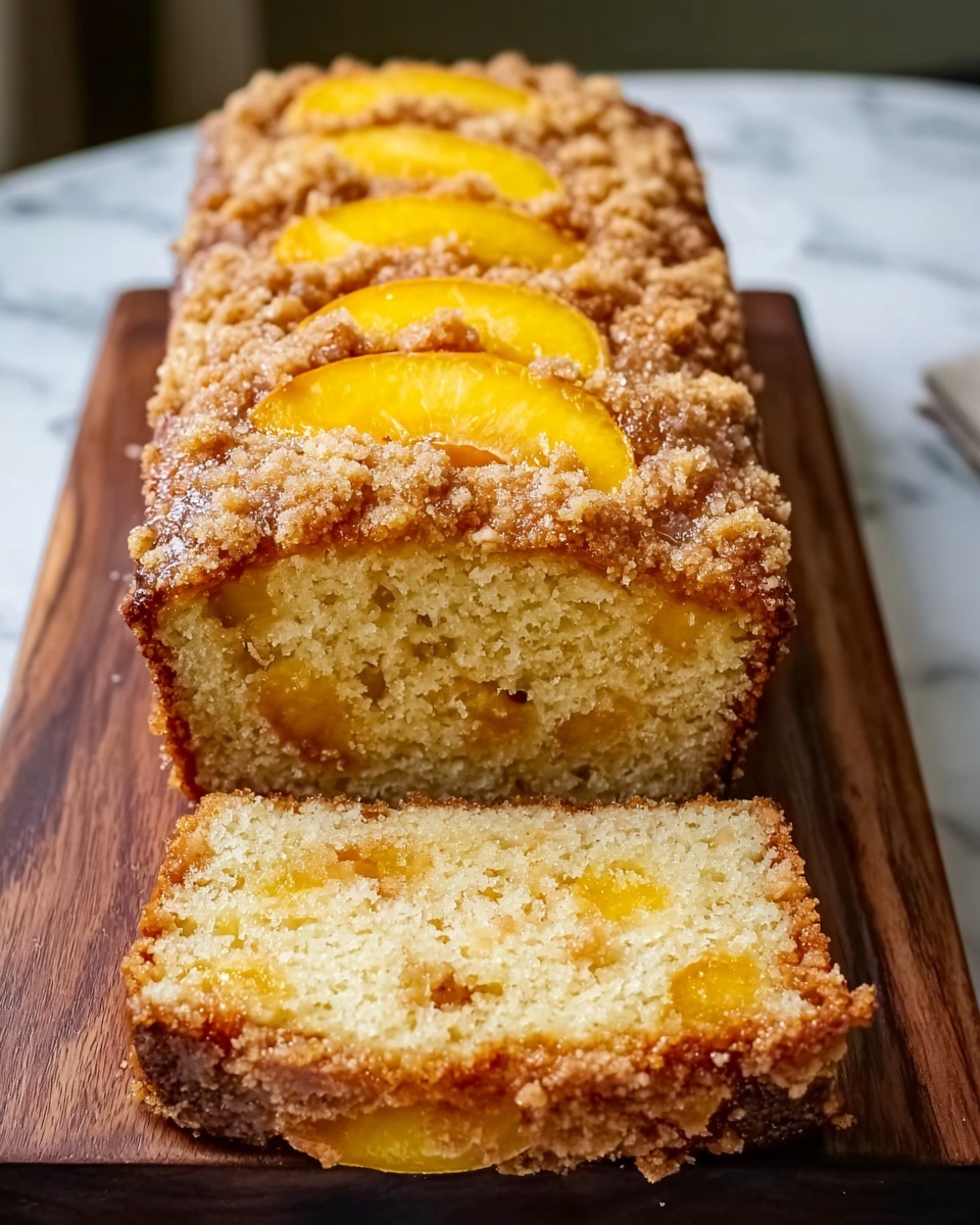 Moist and Sweet Southern Peach Bread Recipe - Recipe Image