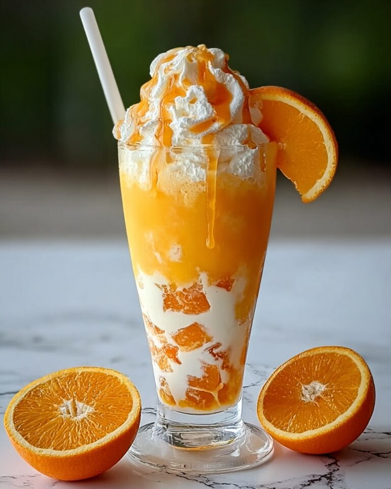 Deliciously Dirty Creamsicle Float Recipe