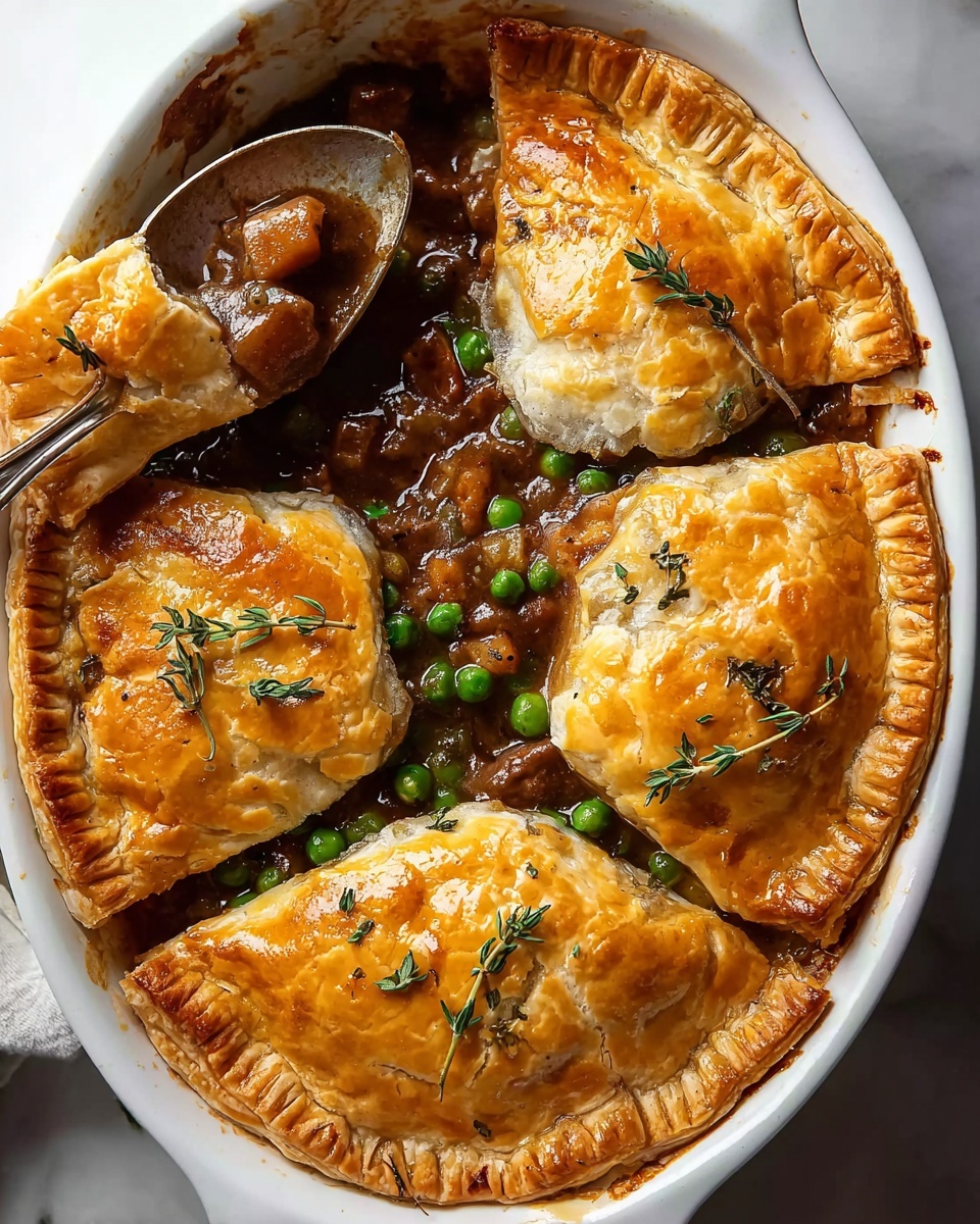 Unforgettable Beer Braised Beef Pie Recipe - Recipe Image