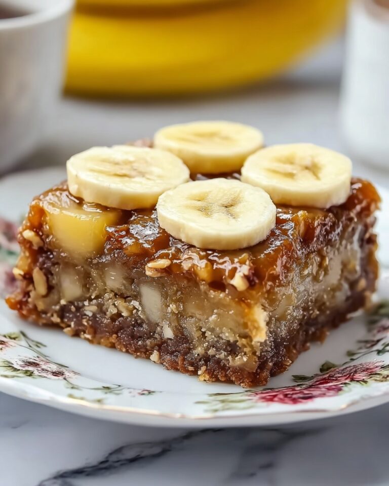 Banana Upside Down Cake Recipe