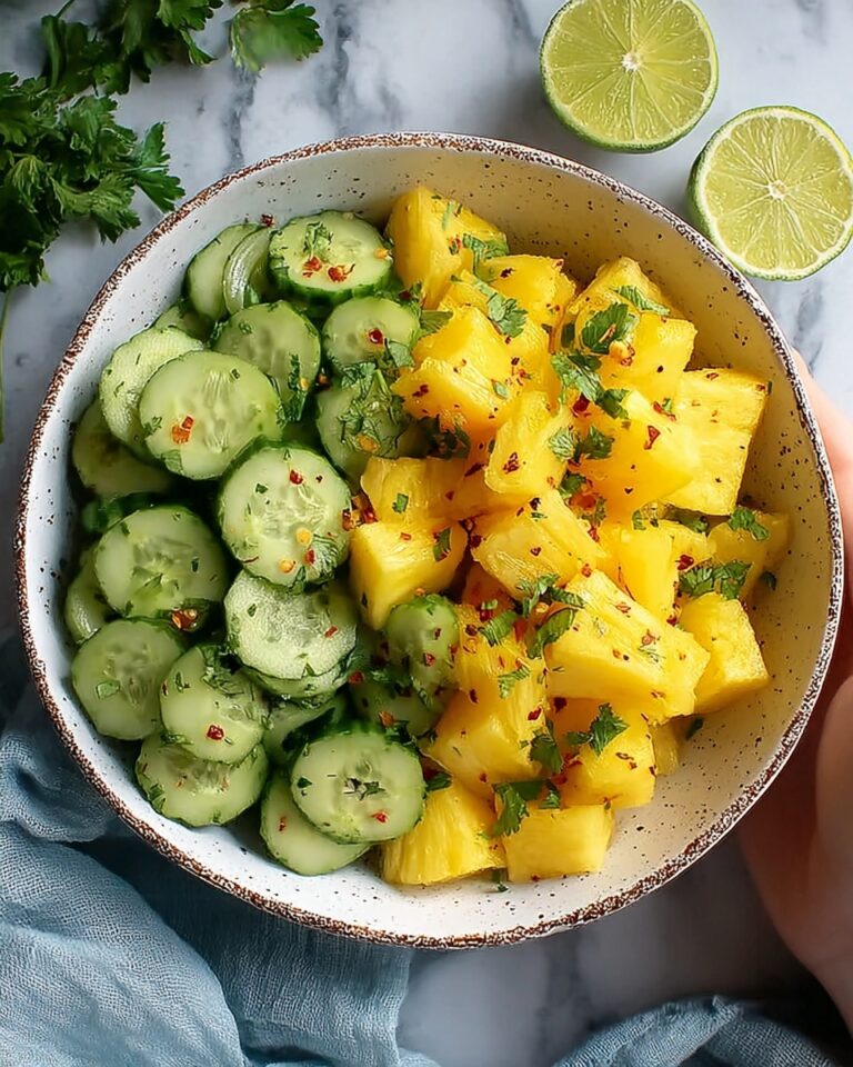 Grilled Thai Shrimp with Pineapple Cucumber Salad Recipe
