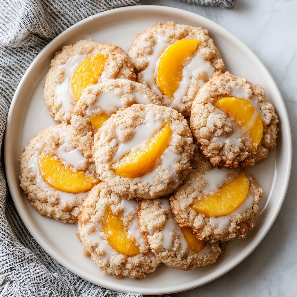 Peach Cobbler Cookies Recipe - Recipe Image