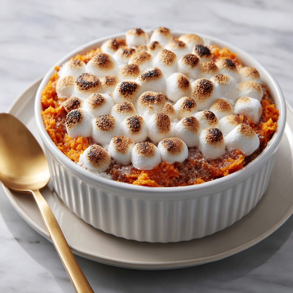 Sweet Potato Casserole with Marshmallows Recipe - Recipe Image