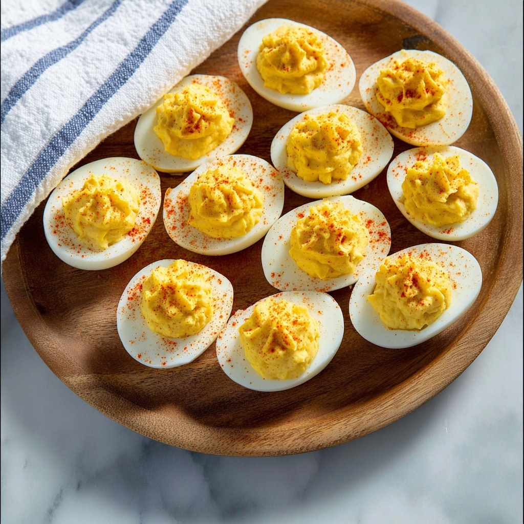 Easy Deviled Eggs Recipe - Recipe Image