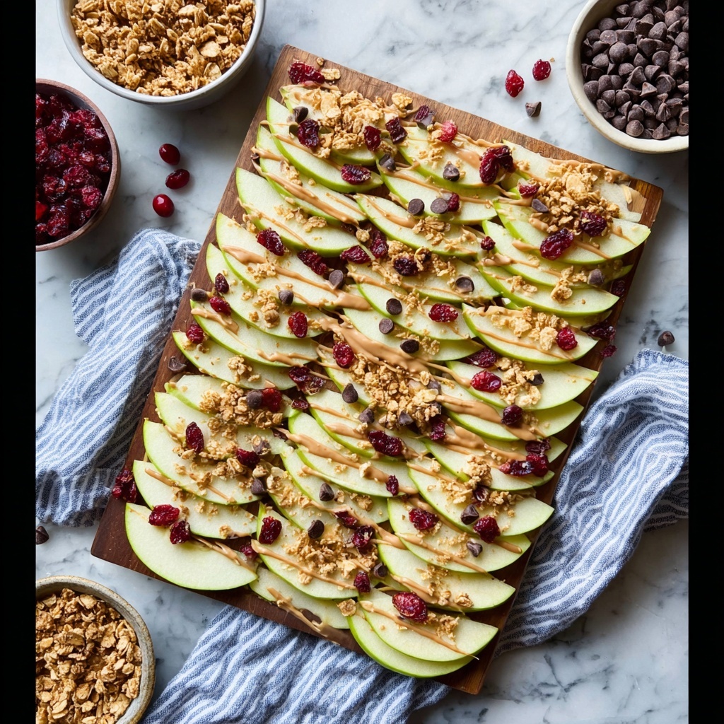 Healthy Apple Nachos Recipe - Recipe Image