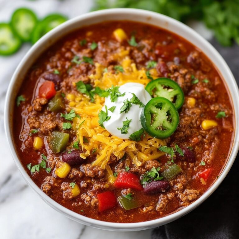 Hearty Spicy Southwestern Chili Recipe