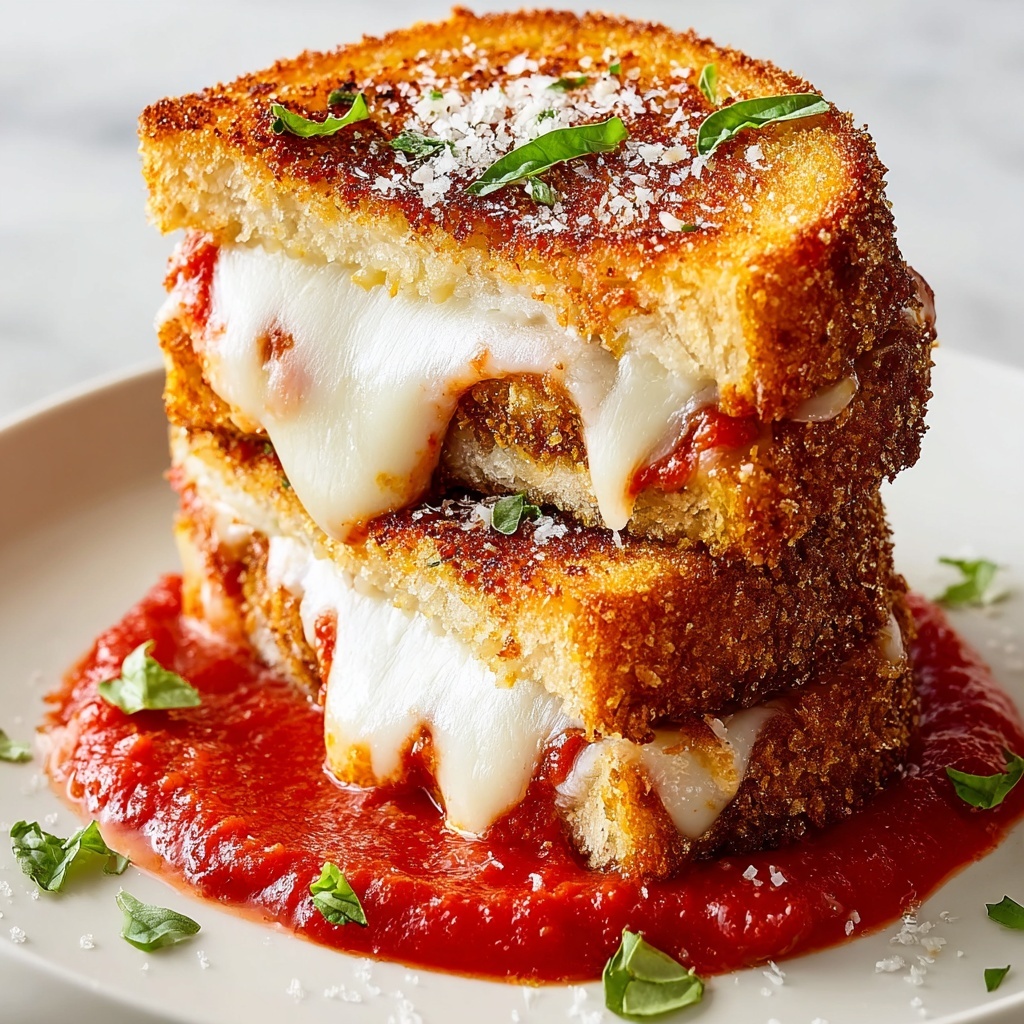 Chicken Parmesan Grilled Cheese Recipe - Recipe Image